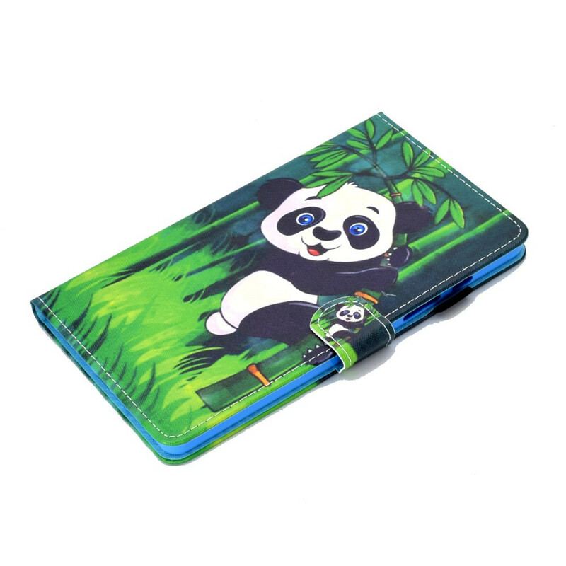 Capa Folio Para Samsung Galaxy Tab A7 Lite Panda