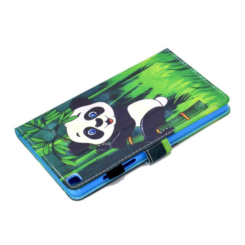 Capa Folio Para Samsung Galaxy Tab A7 Lite Panda