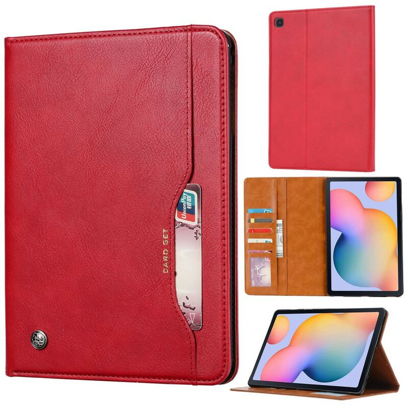 Capa Para Samsung Galaxy Tab A7 Lite Conjunto De Cartas