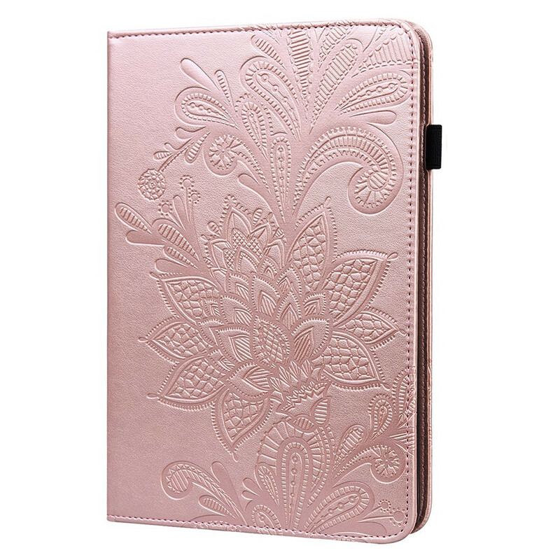 Capa Para Samsung Galaxy Tab A7 Lite Flor Mandala