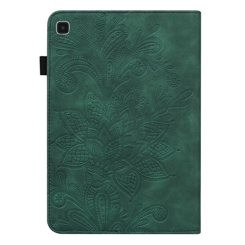 Capa Para Samsung Galaxy Tab A7 Lite Flor Mandala