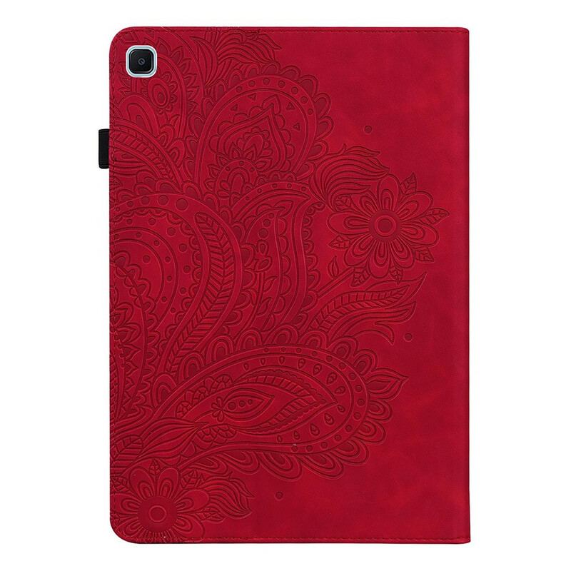 Capa Para Samsung Galaxy Tab A7 Lite Flor Mandala