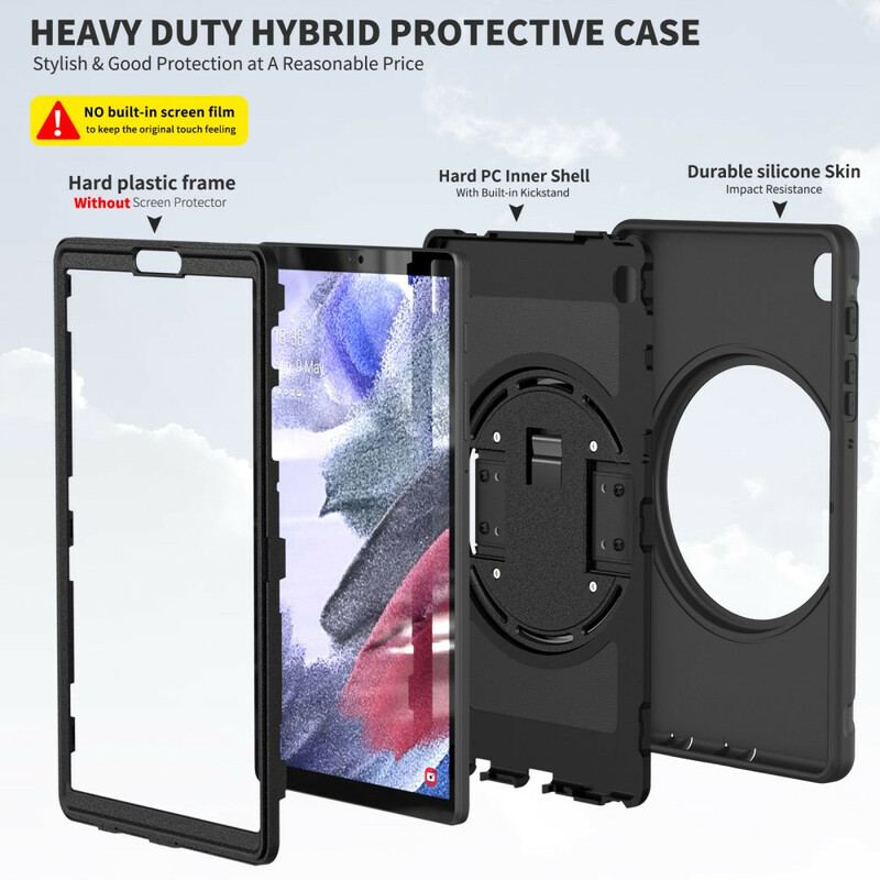 Capa Para Samsung Galaxy Tab A7 Lite Capa Proteção Proteção Tripla Com Alça E Suporte