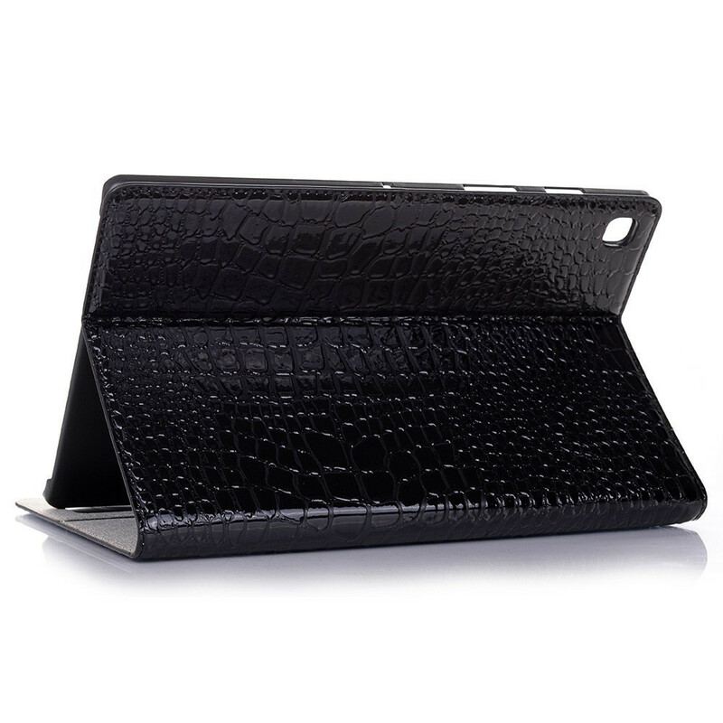 Capa Para Samsung Galaxy Tab A7 Lite Textura De Crocodilo