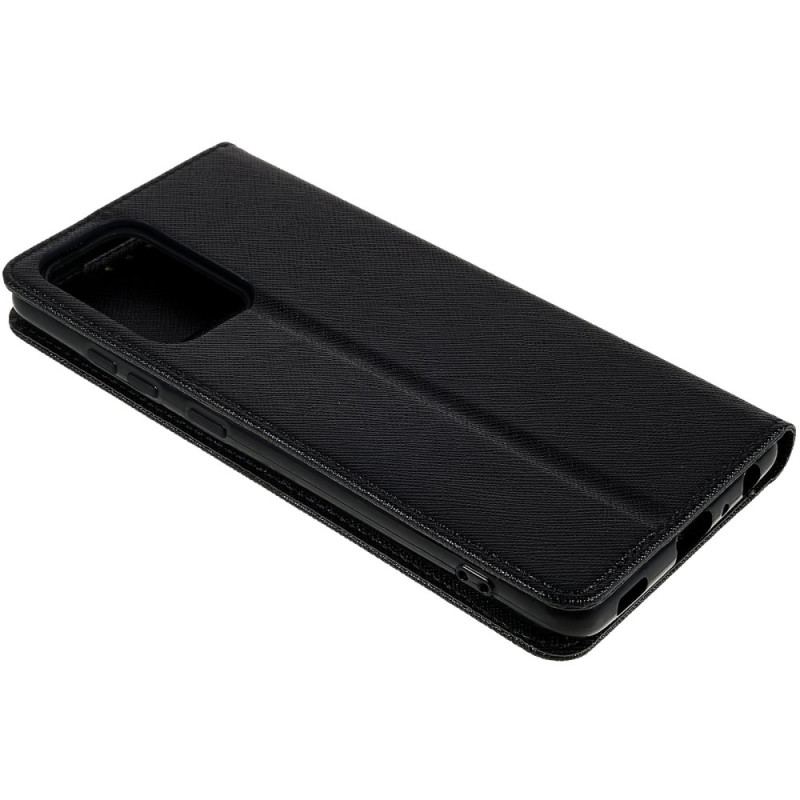 Capa De Celular Para Samsung Galaxy A53 5G Flip Couro Sintético Texturizado