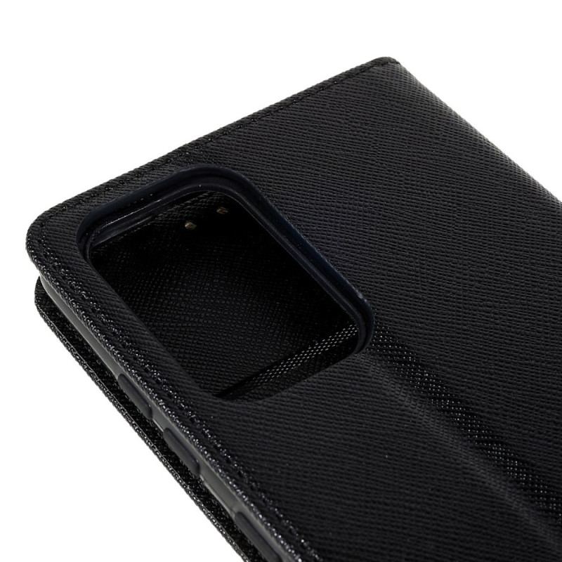 Capa De Celular Para Samsung Galaxy A53 5G Flip Couro Sintético Texturizado