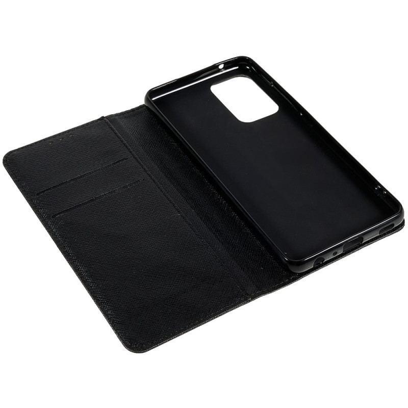 Capa De Celular Para Samsung Galaxy A53 5G Flip Couro Sintético Texturizado