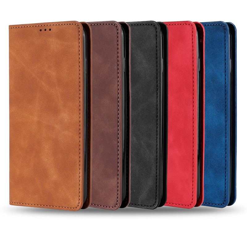 Capa De Celular Para Samsung Galaxy A53 5G Flip Estilo Retrô De Couro