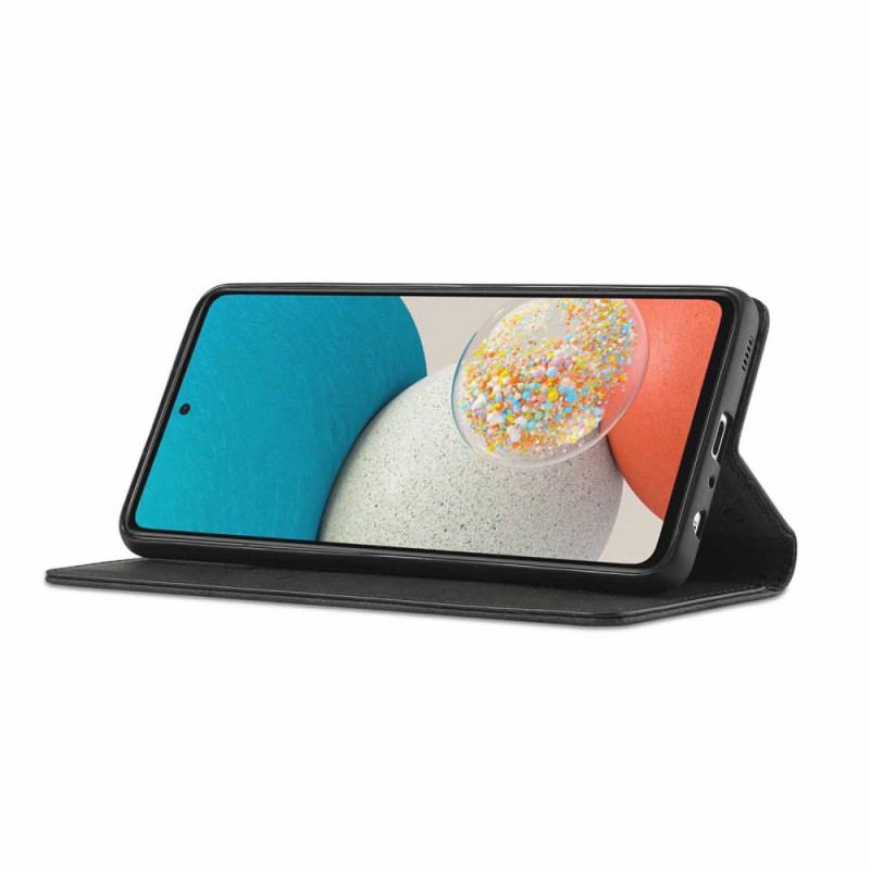 Capa De Celular Para Samsung Galaxy A53 5G Flip Lc.imeeke Efeito Couro