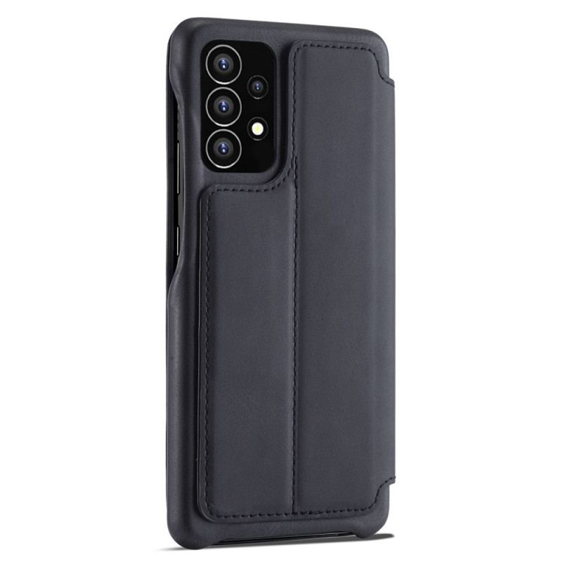 Capa De Celular Para Samsung Galaxy A53 5G Flip Lc.imeeke Efeito Couro