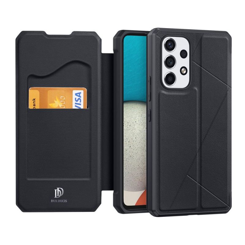 Capa De Celular Para Samsung Galaxy A53 5G Flip Pele Série X Dux Ducis