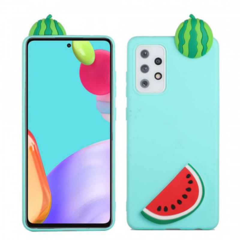 Capa De Celular Para Samsung Galaxy A53 5G Melancia 3d