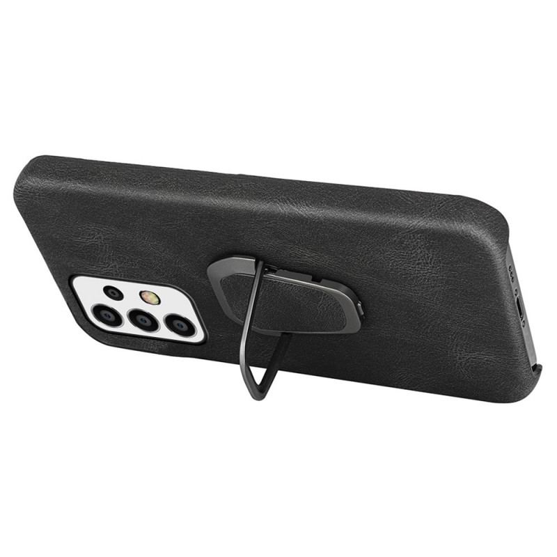 Capa De Celular Para Samsung Galaxy A53 5G Porta-anel Efeito Couro