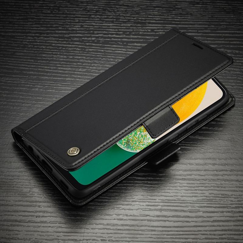 Capa De Couro Para Samsung Galaxy A53 5G Fecho Duplo Lc.imeeke