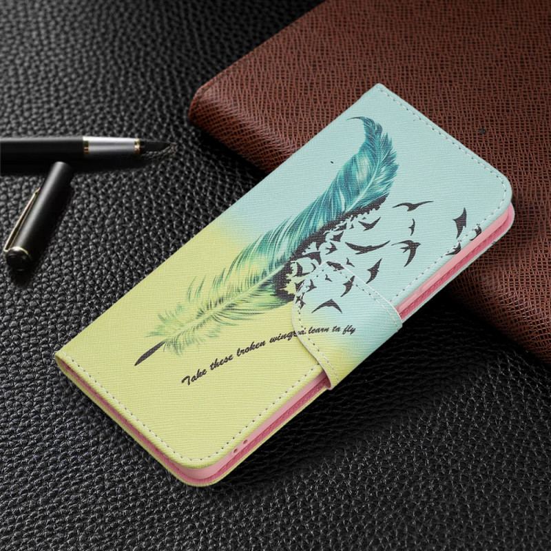 Capa Flip Para Samsung Galaxy A53 5G Aprender A Voar