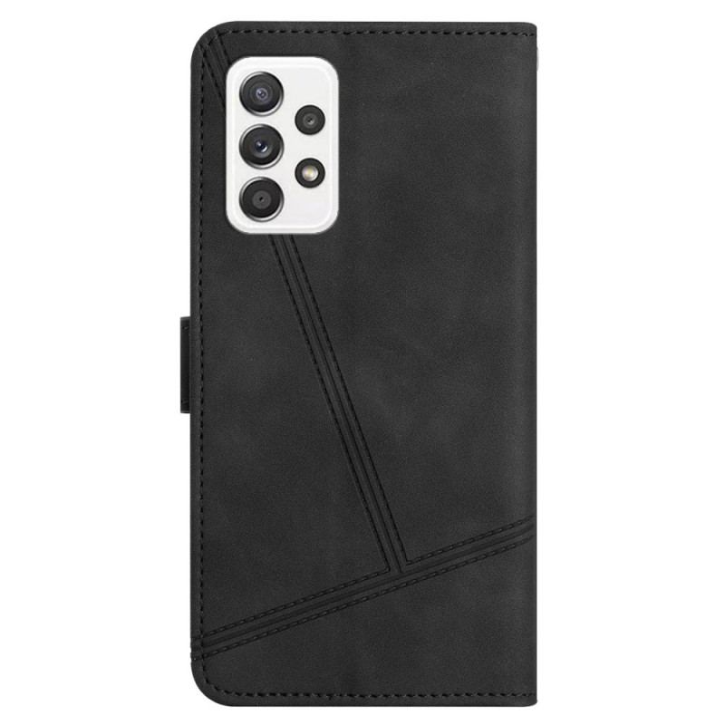 Capa Flip Para Samsung Galaxy A53 5G De Cordão Cordões