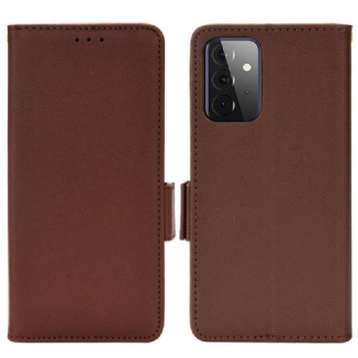 Capa Flip Para Samsung Galaxy A53 5G De Couro Aba Dupla Novas Cores