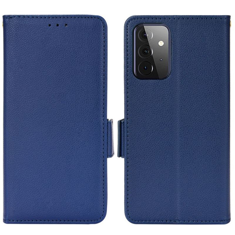 Capa Flip Para Samsung Galaxy A53 5G De Couro Aba Dupla Novas Cores