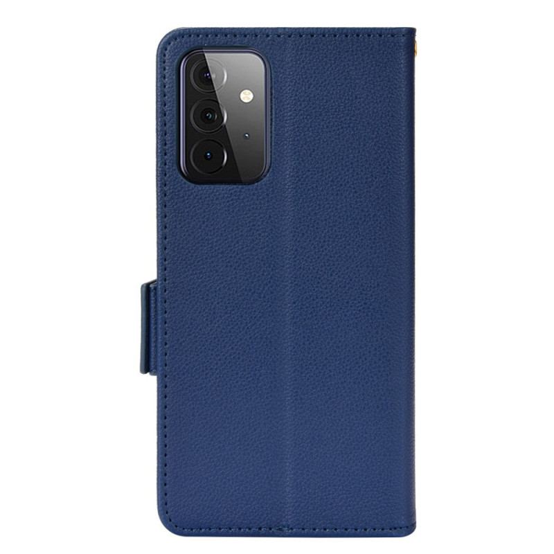 Capa Flip Para Samsung Galaxy A53 5G De Couro Aba Dupla Novas Cores