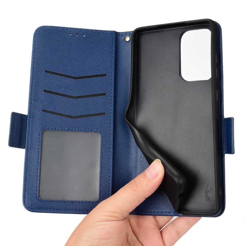 Capa Flip Para Samsung Galaxy A53 5G De Couro Aba Dupla Novas Cores