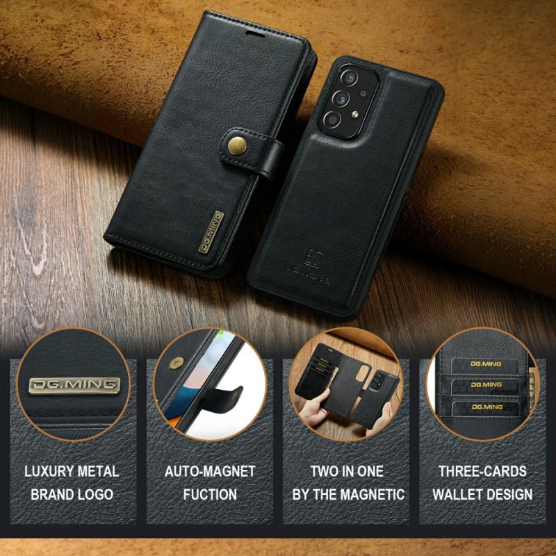 Capa Capa Flip Para Samsung Galaxy A53 5G Dg. Ming Destacável