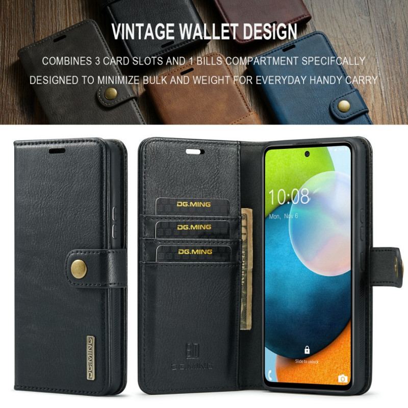 Capa Capa Flip Para Samsung Galaxy A53 5G Dg. Ming Destacável