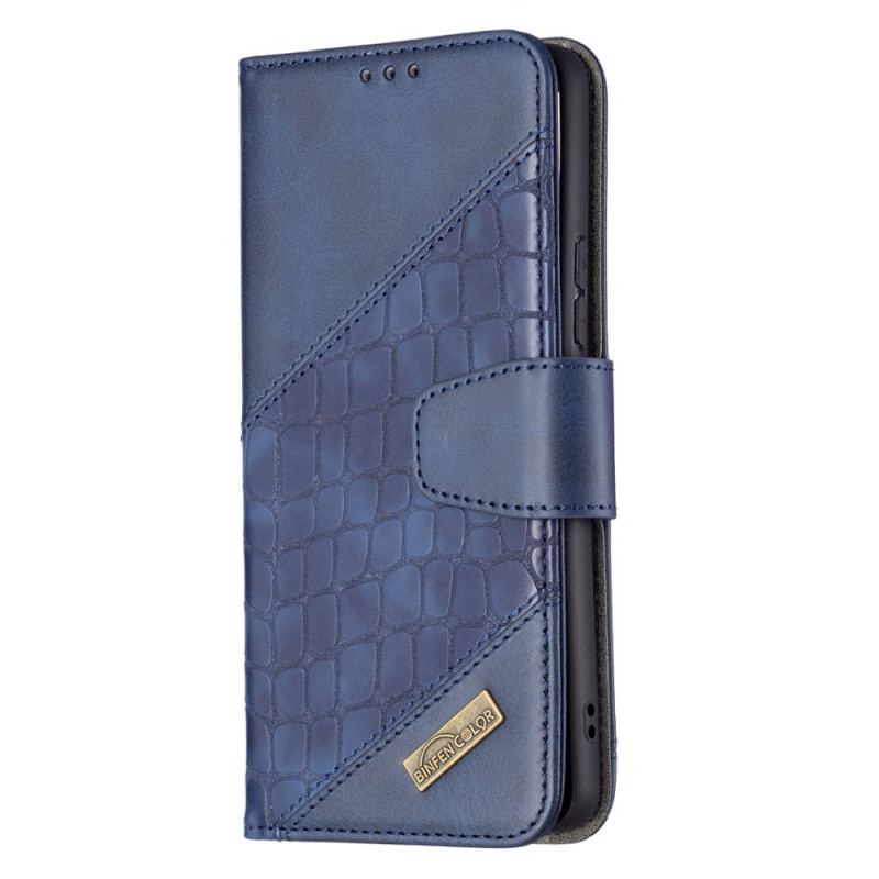 Capa Flip Para Samsung Galaxy A53 5G Estilo De Pele De Crocodilo Binfen Color