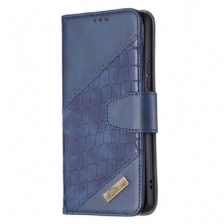 Capa Flip Para Samsung Galaxy A53 5G Estilo De Pele De Crocodilo Binfen Color