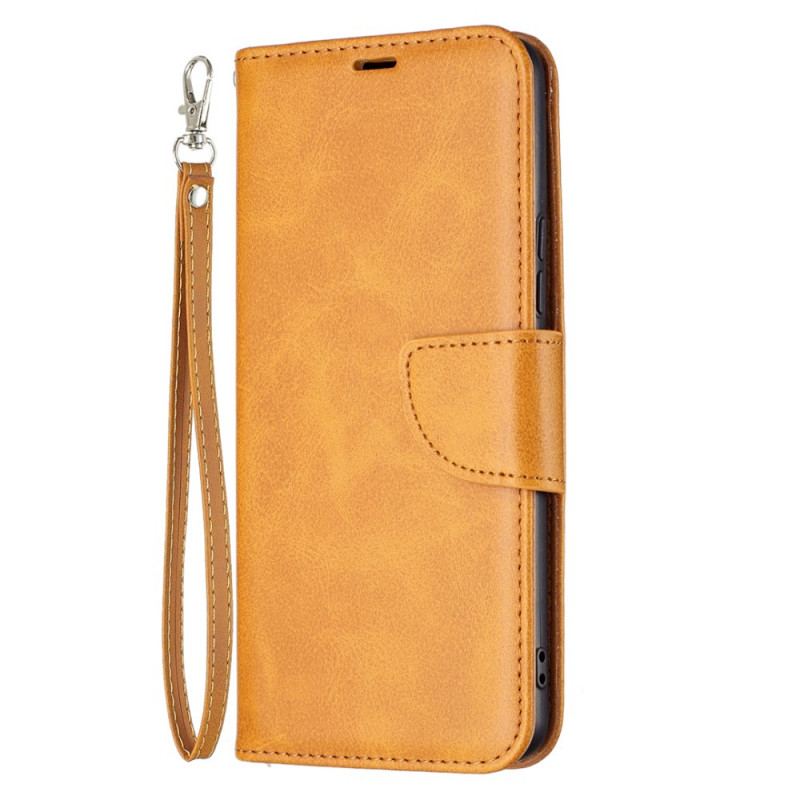 Capa Flip Para Samsung Galaxy A53 5G Fecho Oblíquo Liso