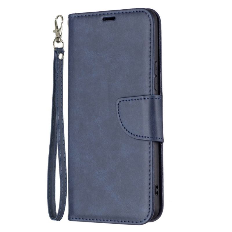 Capa Flip Para Samsung Galaxy A53 5G Fecho Oblíquo Liso