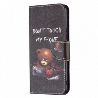 Capa Flip Para Samsung Galaxy A53 5G Urso Perigoso