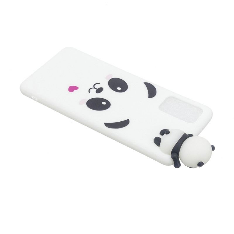 Capa Para Samsung Galaxy A53 5G Amor Panda 3d