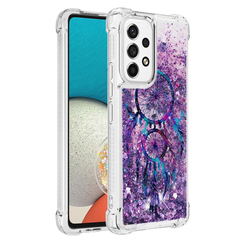 Capa Para Samsung Galaxy A53 5G Apanhador De Sonhos Glitter