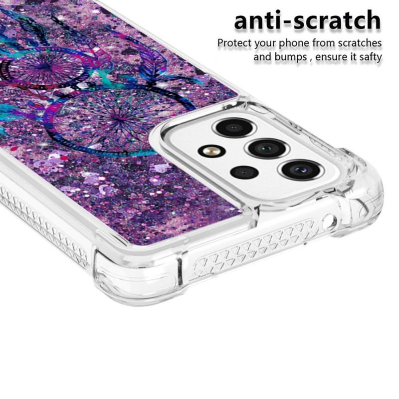 Capa Para Samsung Galaxy A53 5G Apanhador De Sonhos Glitter