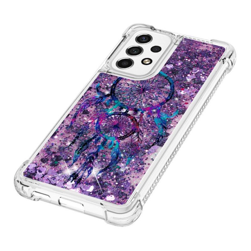 Capa Para Samsung Galaxy A53 5G Apanhador De Sonhos Glitter