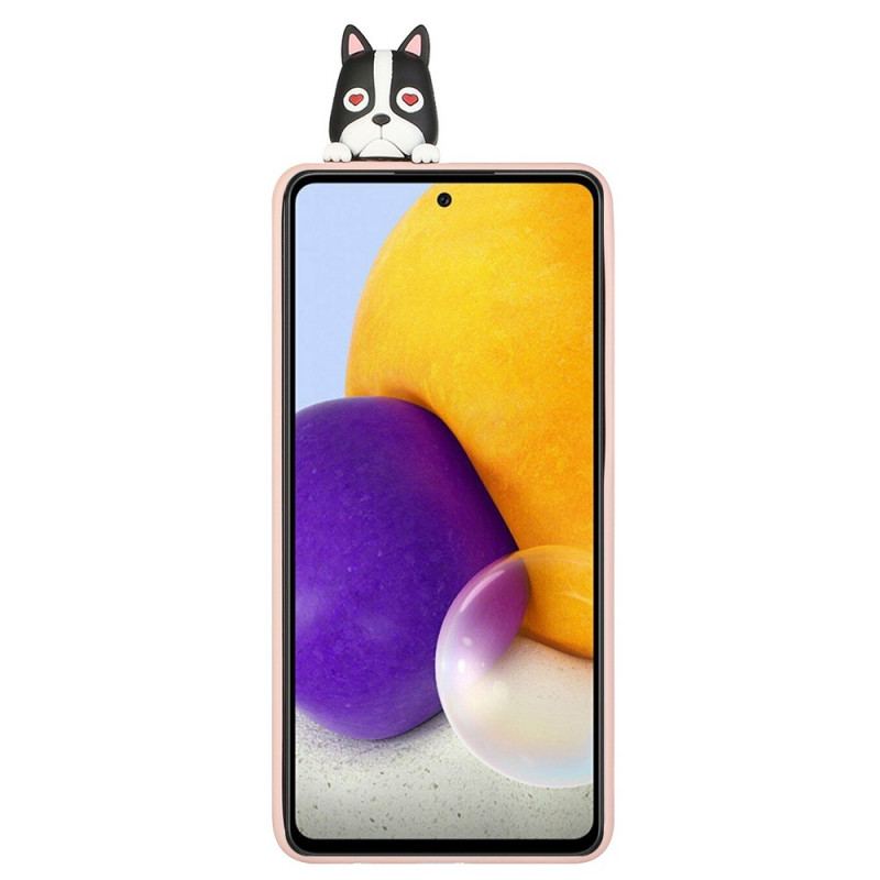 Capa Para Samsung Galaxy A53 5G Cão 3d