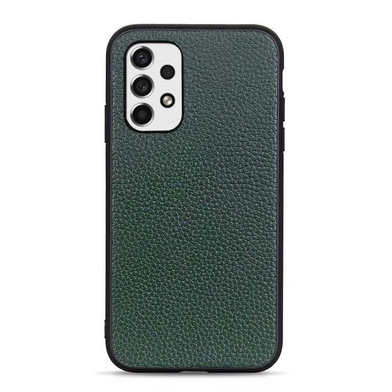 Capa Para Samsung Galaxy A53 5G Couro Lichia Genuíno