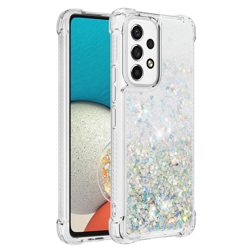 Capa Para Samsung Galaxy A53 5G Desejos Lantejoulas