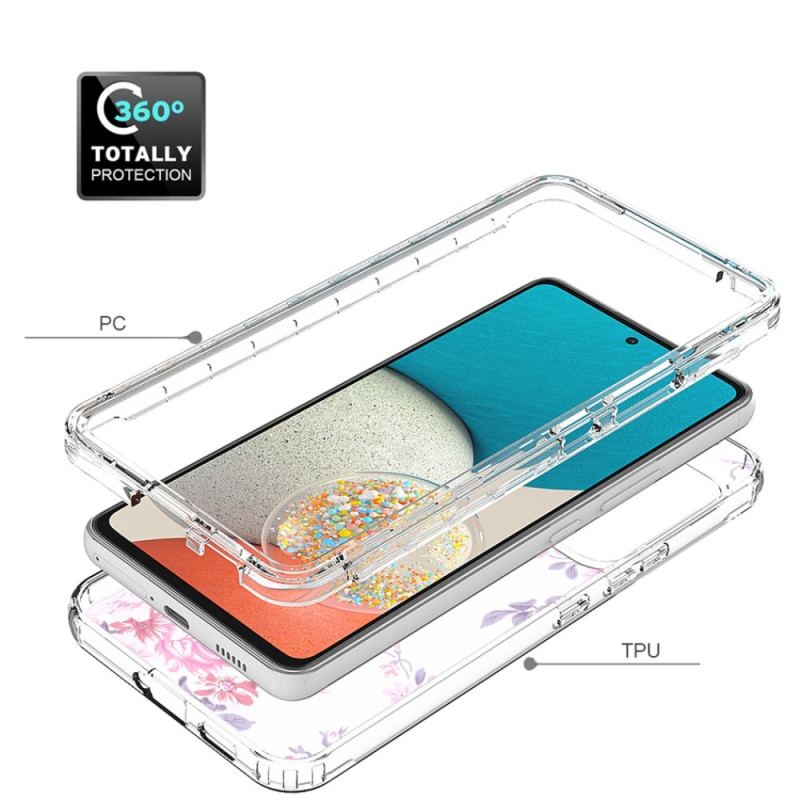 Capa Para Samsung Galaxy A53 5G Flores Sem Costura