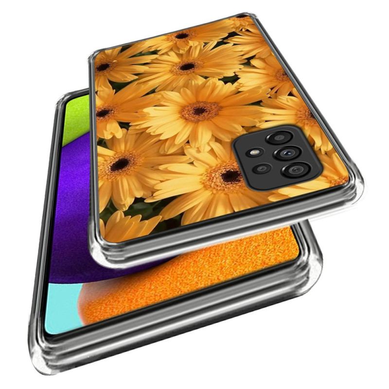 Capa Para Samsung Galaxy A53 5G Girassóis Eternos