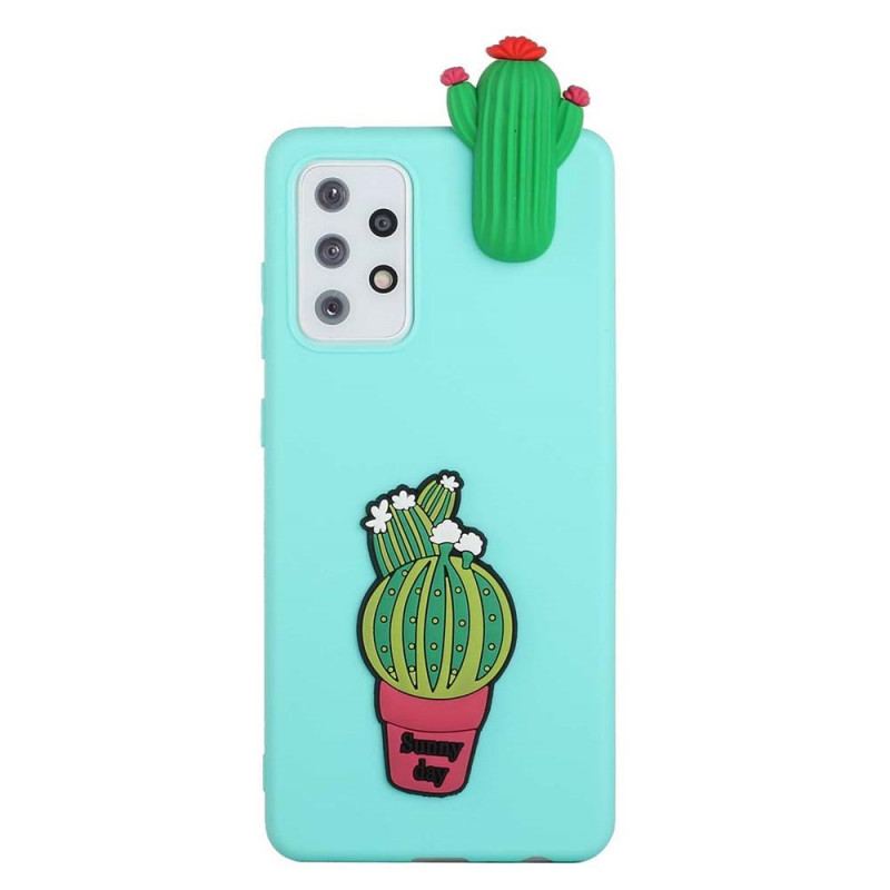 Capa Para Samsung Galaxy A53 5G Loucura De Cacto 3d