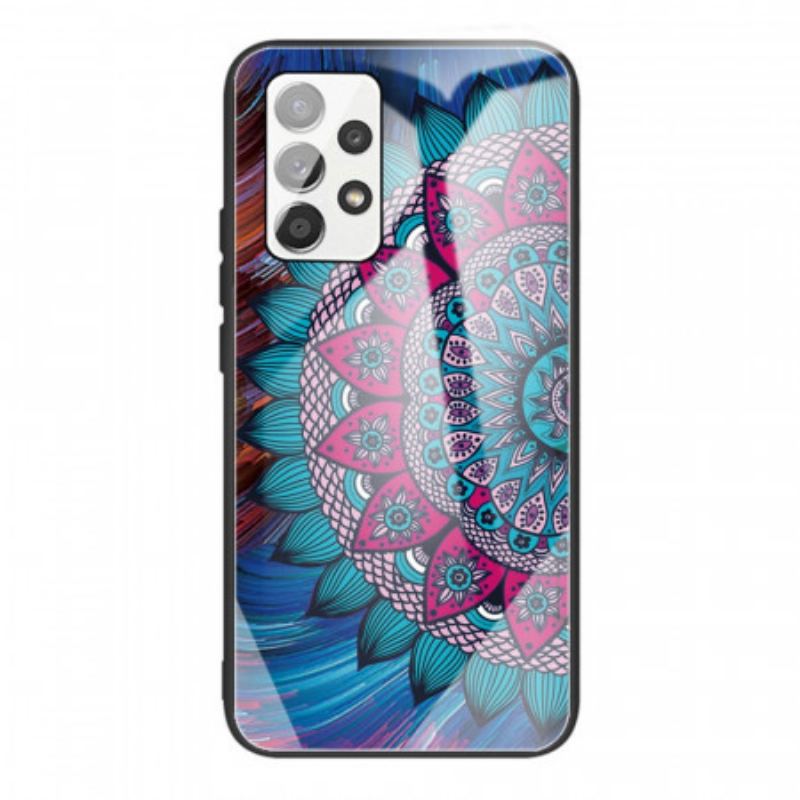 Capa Para Samsung Galaxy A53 5G Mandala Vidro Temperado