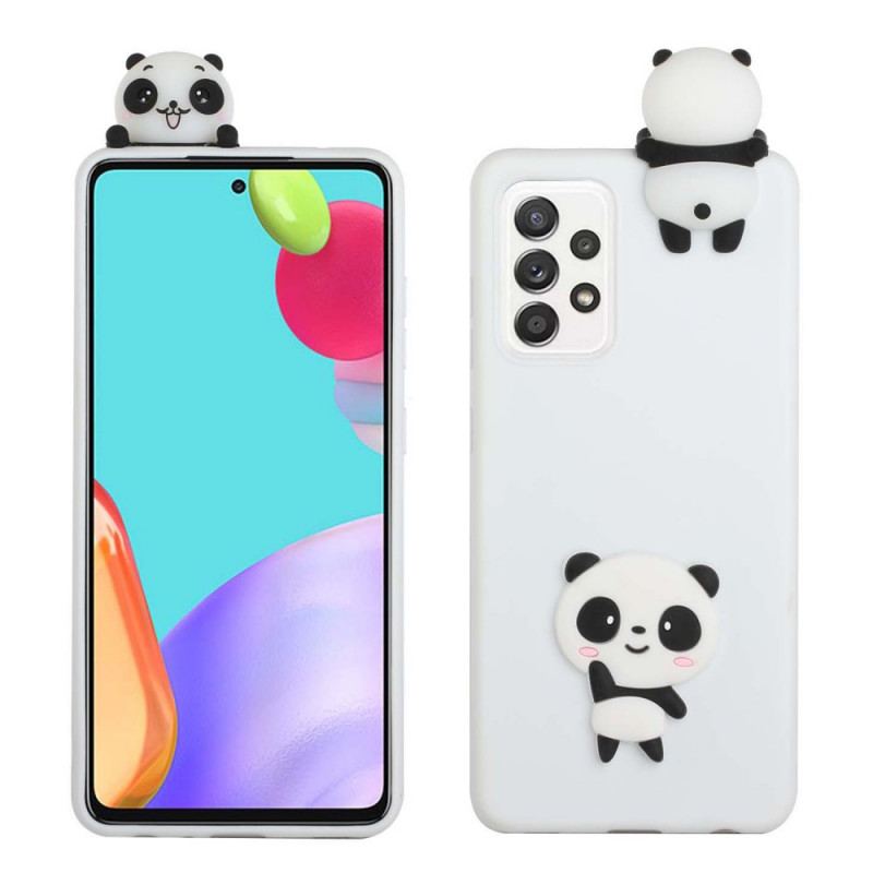 Capa Para Samsung Galaxy A53 5G Meu Panda 3d