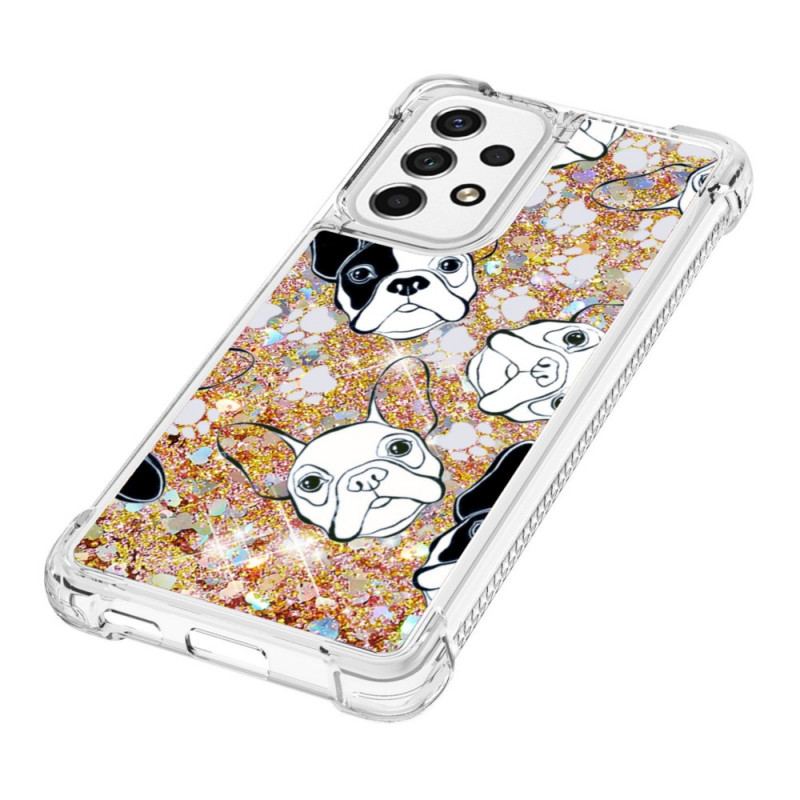 Capa Para Samsung Galaxy A53 5G Mr Dog Lantejoulas