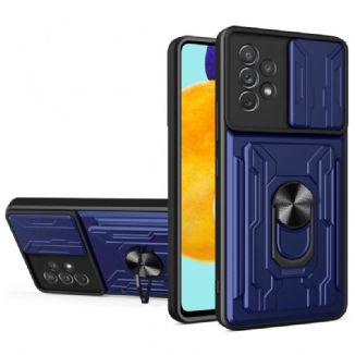 Capa Para Samsung Galaxy A53 5G Porta-cartões De Design E Protetores De Lente