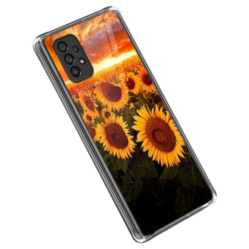 Capa Para Samsung Galaxy A53 5G Variação Floral