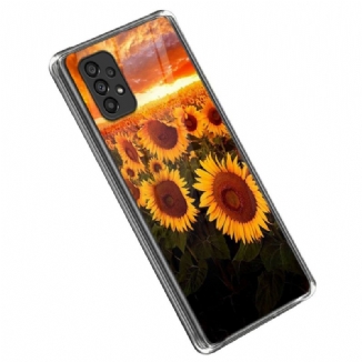 Capa Para Samsung Galaxy A53 5G Variação Floral