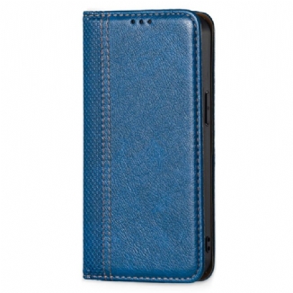 Capa De Celular Para Sony Xperia 1 IV Flip Couro Falso Vintage