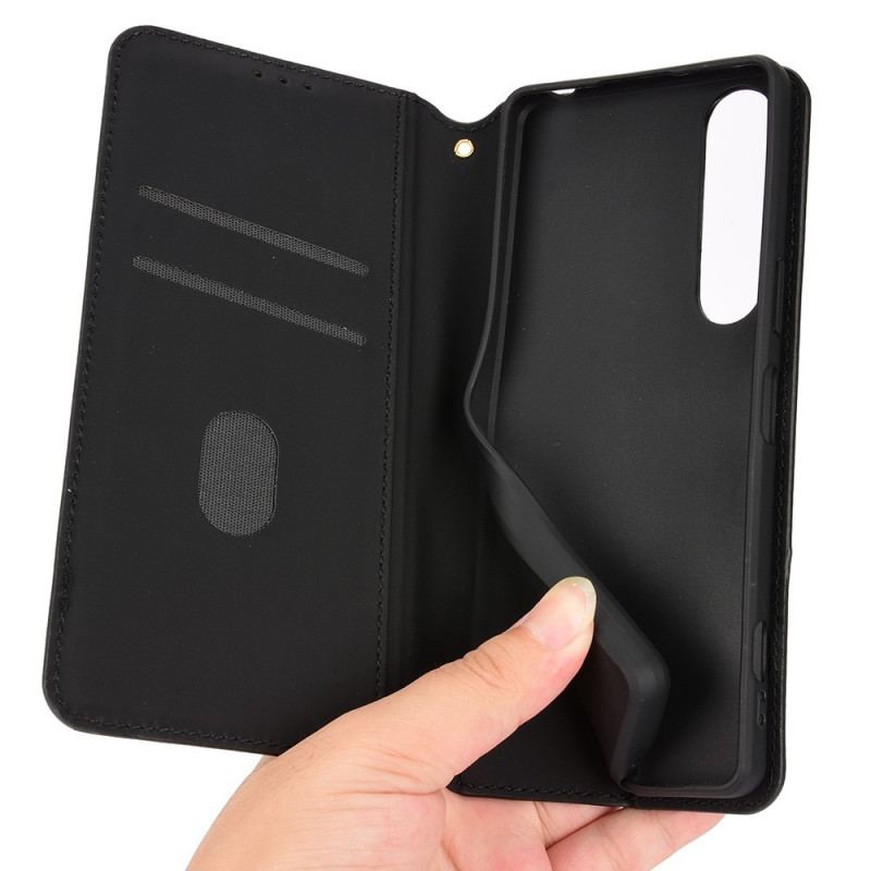 Capa De Celular Para Sony Xperia 1 IV Flip Cubos 3d