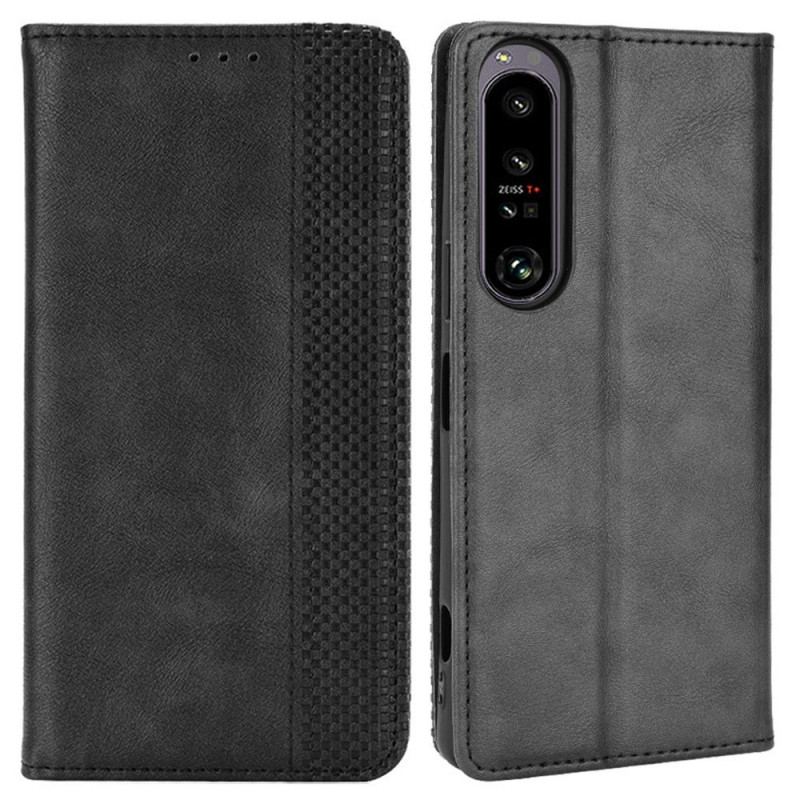 Capa De Celular Para Sony Xperia 1 IV Flip Estilizado